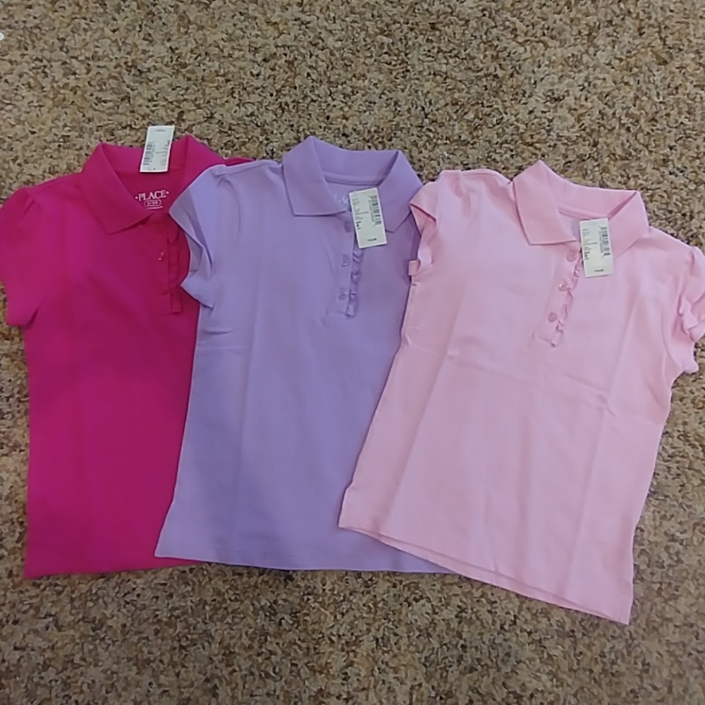 NWT Short sleeve uniform polos